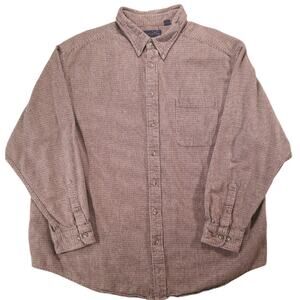 Portuguese Flannel Men’s 3XL Button Up Shirt Long Sleeve Striped Big & Tall